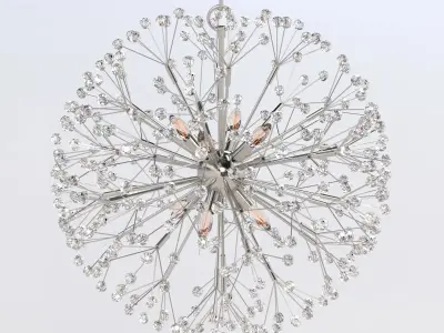 Hudson Dunkirk Detail Chandelier 3D model