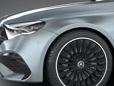 Mercedes-Benz E-class AMG Line 2024 3D model