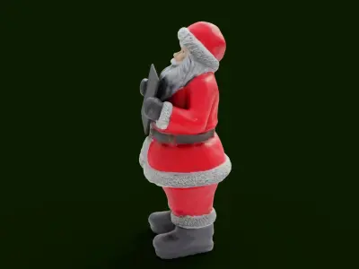 Santa 3D model