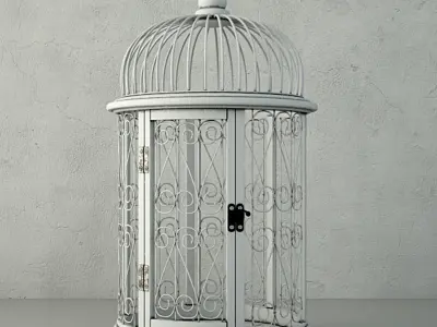Zaida Decorative Cage by ZARA HOME 3D model