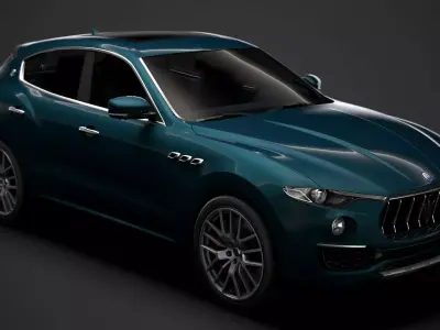Maserati Levante GranLusso Royale 2020 3D model
