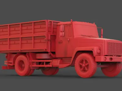 Gaz 3309 3D print model