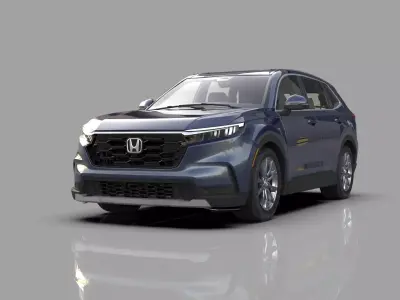 Honda CR-V 2023 HQ interior 3D model