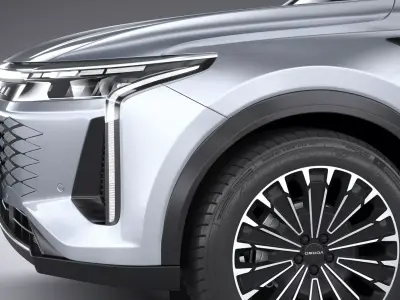 Omoda C9 2025 3D model