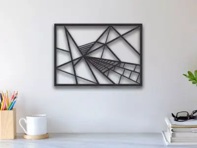 Abstract Wall Art 3D print model