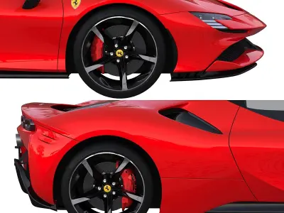 Ferrari SF90 Stradale 3D model