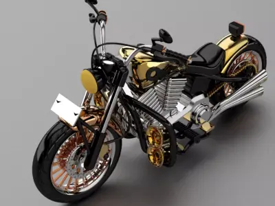 harley davidson 3D print model