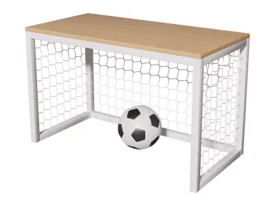 Puins Goal Soccer Desk Table 3D model