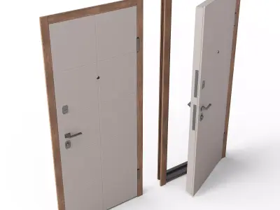 Nesial Door 3D model