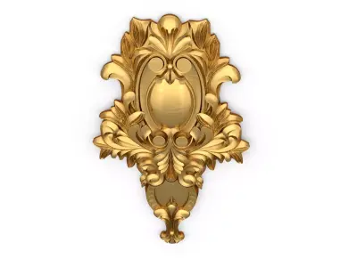 carved classic decorative ornament cnc 3d printing stl 21 3D print model