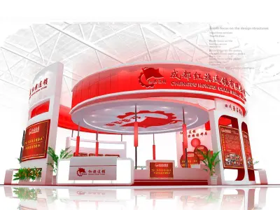 Exhibition - Area - 16X13-3DMAX2009-011 3D model
