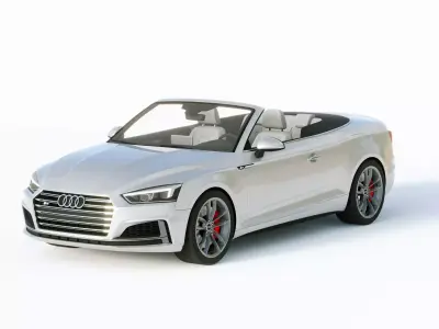 Audi S5 Cabriolet 2019 3D model
