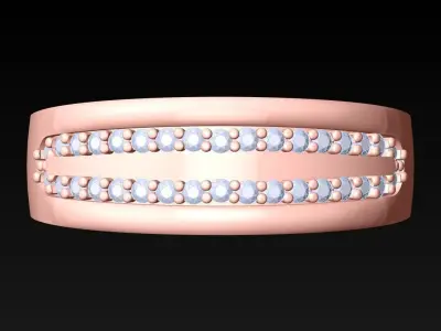 Diamond Ring  - N2115 Free 3D print model