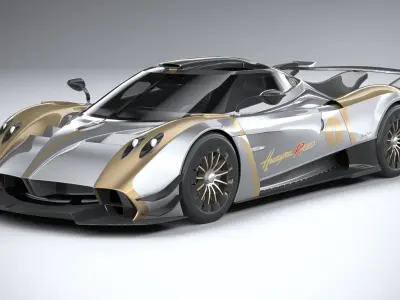 Pagani Huayra R EVO 2024 3D model