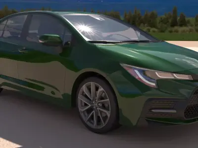 Toyota Corolla Sedan Regular 2020 3D model