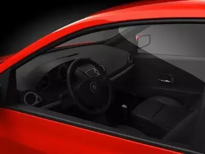 renault clio 3D model