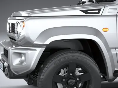 Suzuki Jimny 4style 5door 2024 3D model