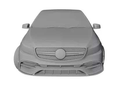 Mercedes Benz A45 AMG  3D print model