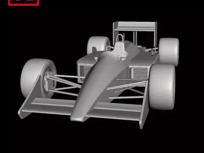 Formula 1 - McLaren MP4-4 1988 3D print model