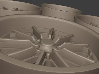 American Racing Wheel VN 507 3D print model