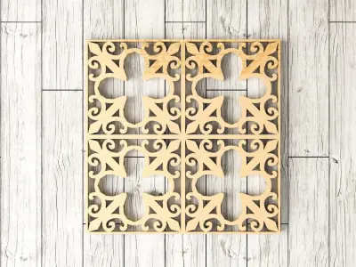 Decorative Panel 23 3D model