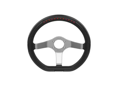 Automotive Racing Steering Wheel 3D print model