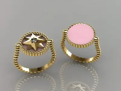 Women Ring 32 3D print model