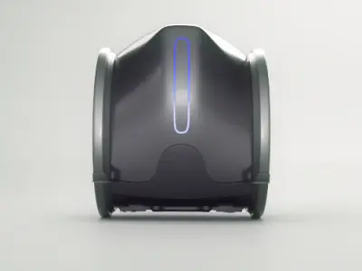 Uber Electric Taxy Concept Car Vray realistic 3d model 3D model