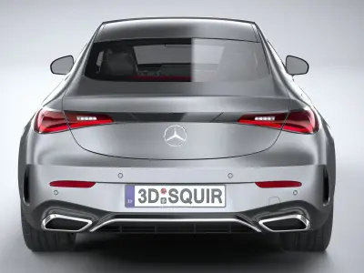 Mercedes-Benz CLE Coupe 2024 3D model