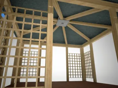 Gazebo 04 3D model