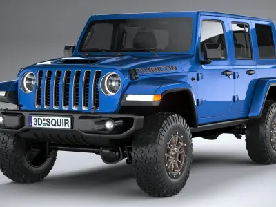 Jeep Wrangler Rubicon 392 2021 3D model