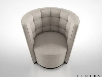 Linley Deco Armchair 3D model