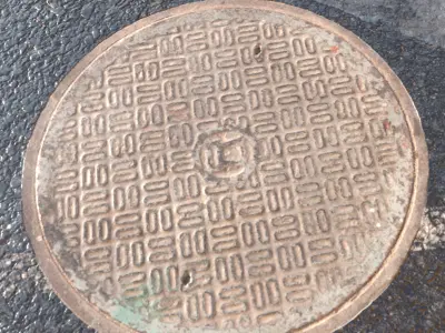 Wet asphalt 50 png pbr seamless 4k 3D model