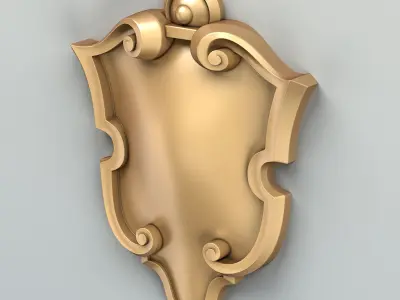 Cartouche 006 3D model