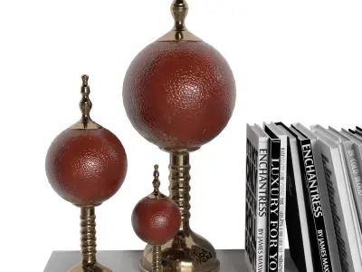 Decorative set 12 3D model 3