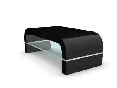 VN8 wooden coffee table Low-poly 3D model