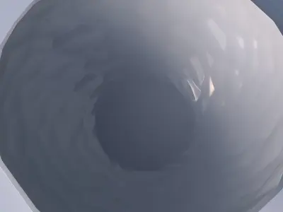 Bowl wide with fine organic cells 3D print model