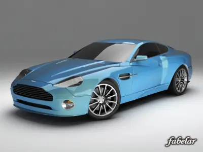 Aston Martin V12 Vanquish 3D model