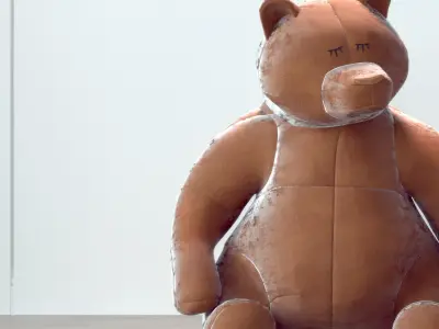 Bear Modern Doll 3D model