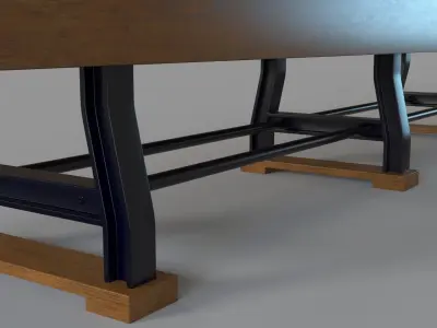 Barrington Collection Premium Roll and Score Game Set 3D model