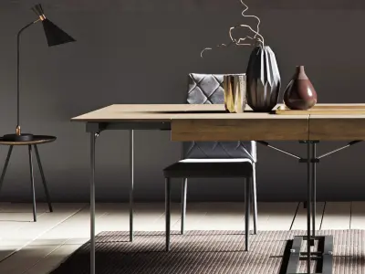 Grey Wall interior scene 3D model