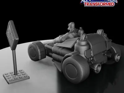 PYRO - TEAM FORTRESS 2 - SONIC and ALL-STARS RACING TRANSFORMED 3D print model