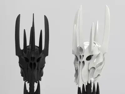 Sauron Tower Display  Lord of the Rings Statue 3D print model