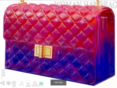 Jelly Bag 3D Model Pack