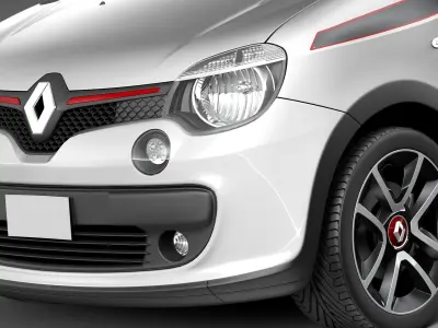 Renault Twingo 2015 3D model