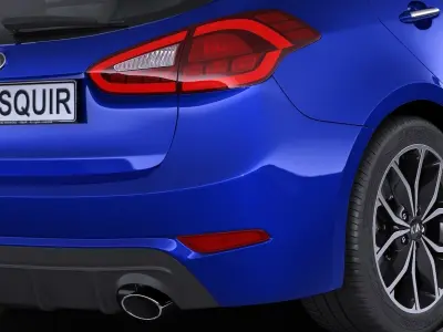 Kia Forte5 2017 3D model