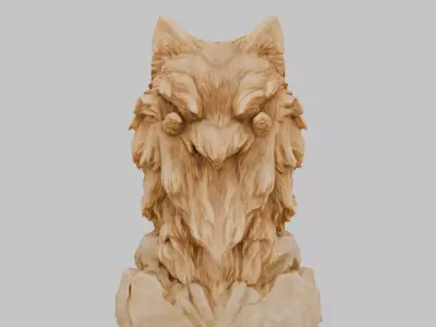 King of the Dead Low-poly 3D model