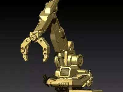 Crawler Crane Pendant 3D print model