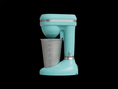 Blue Milkshake Maker 3D model
