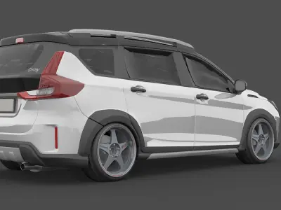 SUZUKI XL7 WHITE  3D model